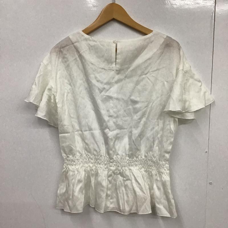 シップス SHIPS カットソー 半袖 無地 白 / ホワイト /  レディース USED 古着 中古 10085985