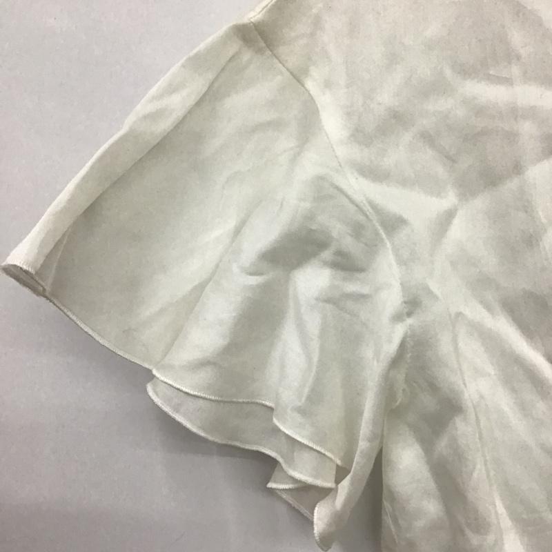 シップス SHIPS カットソー 半袖 無地 白 / ホワイト /  レディース USED 古着 中古 10085985