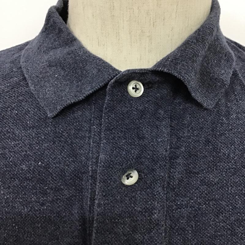 ポロバイラルフローレン Polo by RALPH LAUREN ポロシャツ 半袖 M 無地 チャコールグレー / チャコールグレー /  メンズ USED 古着 中古 10086003