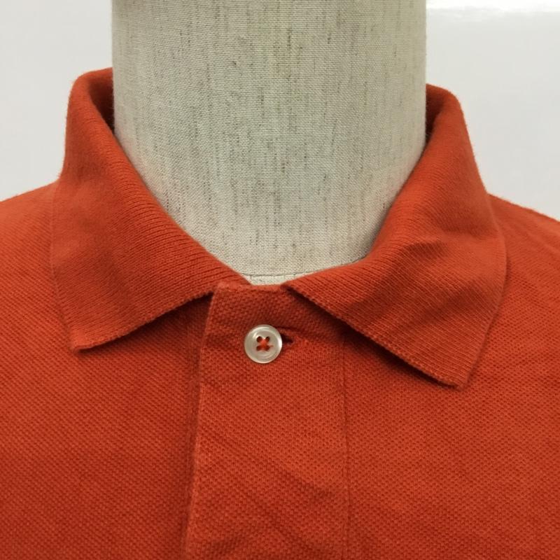 ポロバイラルフローレン Polo by RALPH LAUREN ポロシャツ 半袖 L 無地 橙 / オレンジ /  メンズ USED 古着 中古 10086050