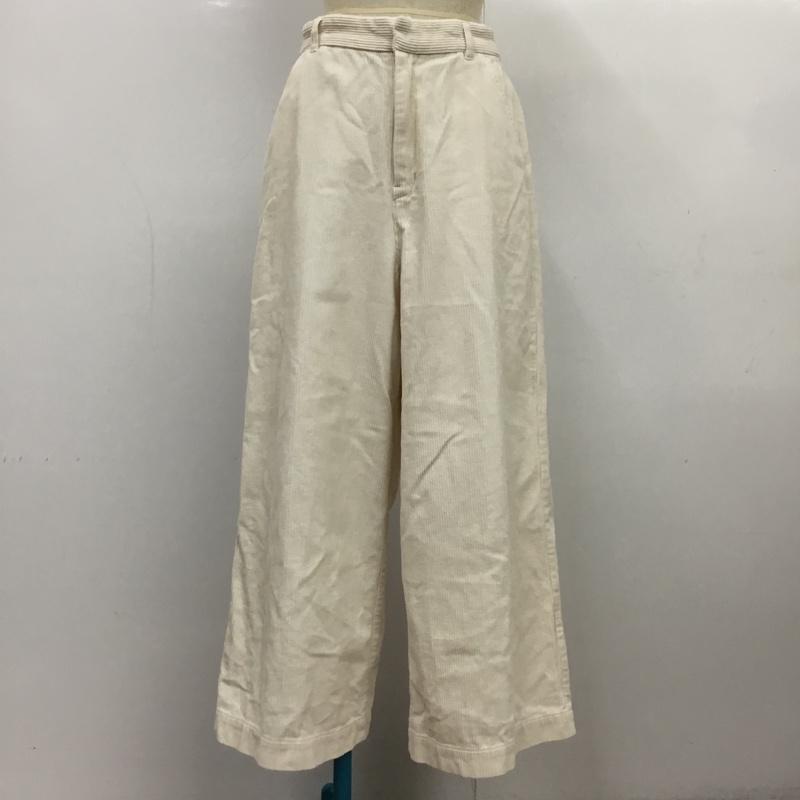 ニコアンド niko and... ボトムス ボトムス 3 無地 白 / ホワイト /  レディース USED 古着 中古 10086084