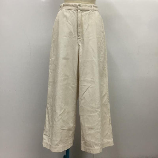ニコアンド niko and... ボトムス ボトムス 3 無地 白 / ホワイト /  レディース USED 古着 中古 10086084