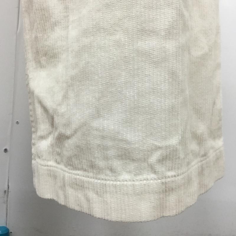 ニコアンド niko and... ボトムス ボトムス 3 無地 白 / ホワイト /  レディース USED 古着 中古 10086084