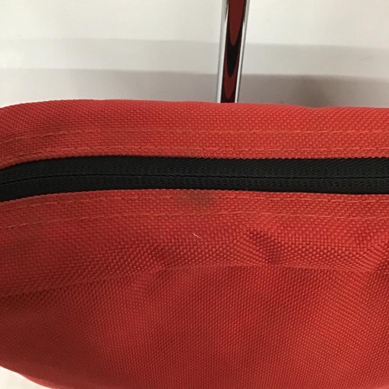 メイ MEI ショルダーバッグ ショルダーバッグ ロゴ、文字 黒 / ブラック / X 赤 / レッド /  レディース USED 古着 中古 10086098