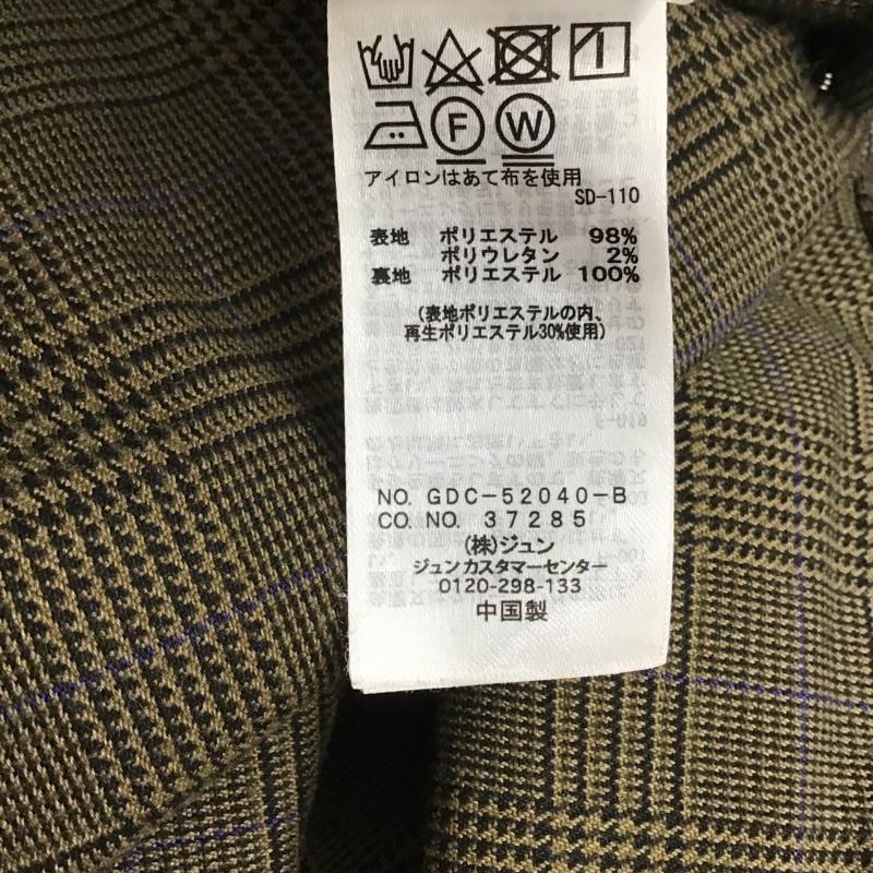 ロペピクニック ROPE' PICNIC スカート ひざ丈スカート GDC-52040-B マーメイドスカート 38 チェック 黒 / ブラック / X 茶 / ブラウン / X 紫 / パープル /  レディース USED 古着 中古 10086146