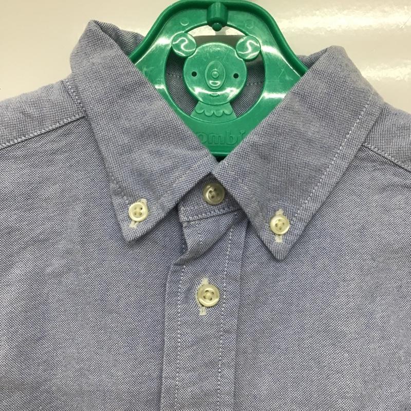 ラルフローレン RALPHLAUREN シャツ、ブラウス 長袖 ボタンダウン 6 ワンポイント 水色 / ライトブルー /  ボーイズ USED 古着 中古 10086151