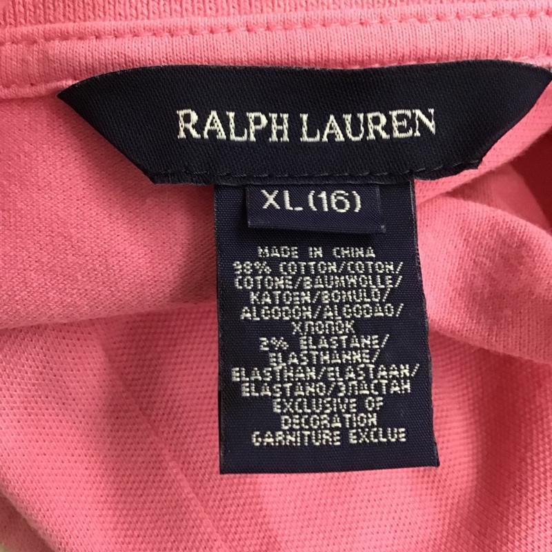 ラルフローレン RALPHLAUREN ワンピース ロングスカート XL 無地 桃 / ピンク /  レディース USED 古着 中古 10086166