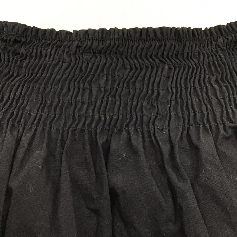 ザラベーシック ZARA BASIC カットソー 長袖 M 無地 黒 / ブラック /  レディース USED 古着 中古 10086178