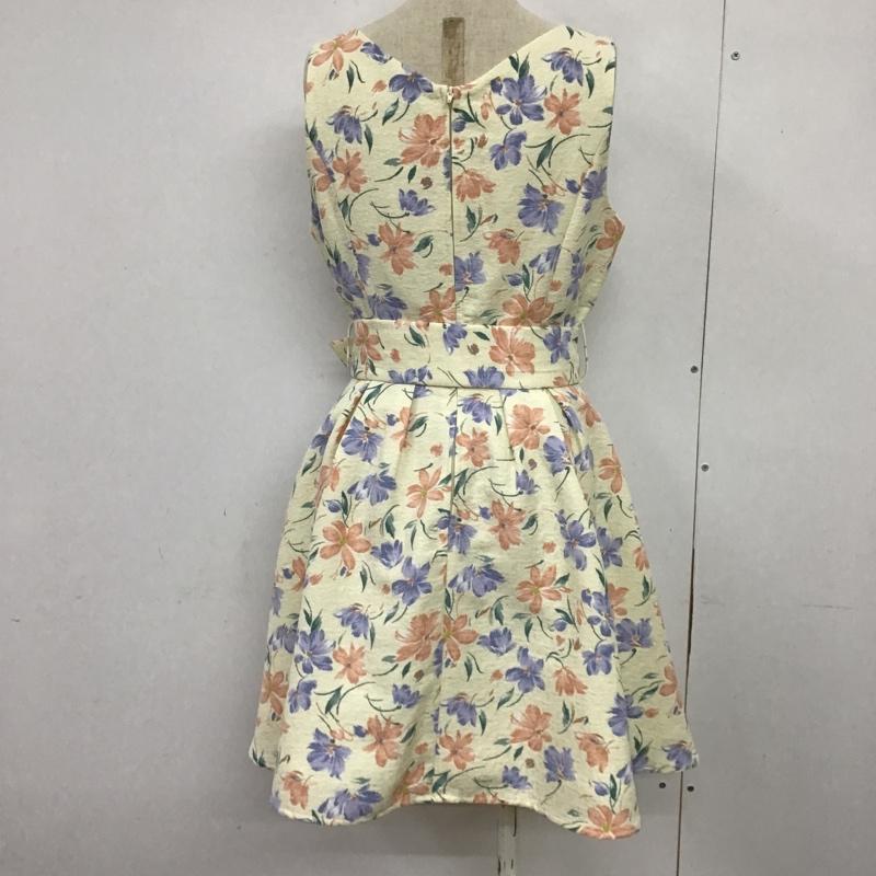 ダズリン dazzlin ワンピース ひざ丈スカート S 花柄 マルチカラー / マルチカラー /  レディース USED 古着 中古 10086183
