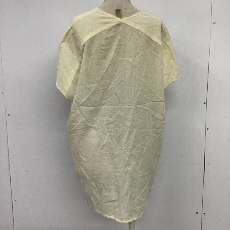 ニコアンド niko and... カットソー 半袖 無地 アイボリー / アイボリー /  レディース USED 古着 中古 10086186