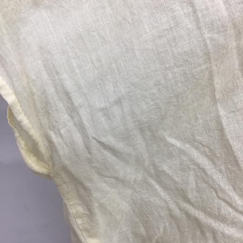 ニコアンド niko and... カットソー 半袖 無地 アイボリー / アイボリー /  レディース USED 古着 中古 10086186