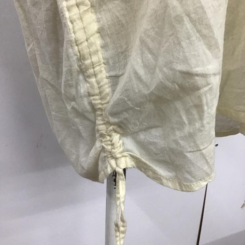 ニコアンド niko and... カットソー 半袖 無地 アイボリー / アイボリー /  レディース USED 古着 中古 10086186