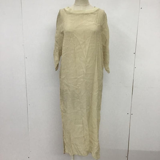 チャオパニックティピー CIAOPANIC TYPY ワンピース ロングスカート 無地 ベージュ / ベージュ /  レディース USED 古着 中古 10086200