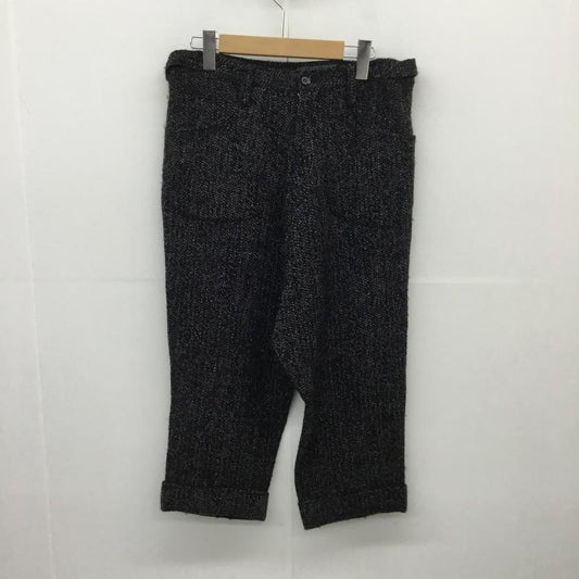 ヨウジヤマモト プリュス ノアール Yohji Yamamoto ＋Noir パンツ サルエルパンツ NF-P04-108 ウール 2 黒 / ブラック / X 白 / ホワイト /  メンズ USED 古着 中古 10086220