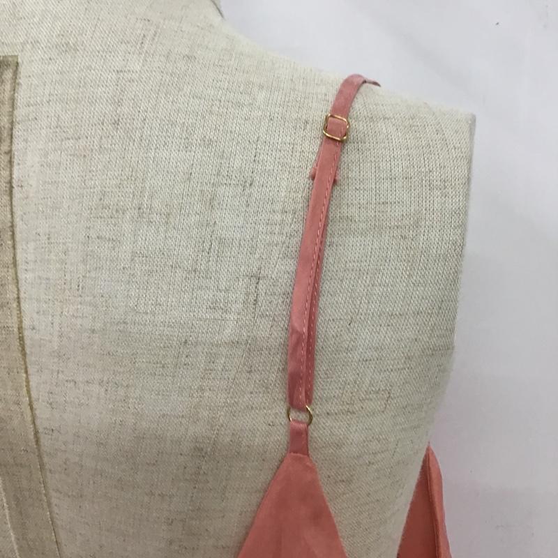 ザラ ZARA ワンピース ひざ丈スカート L 無地 桃 / ピンク /  レディース USED 古着 中古 10086228