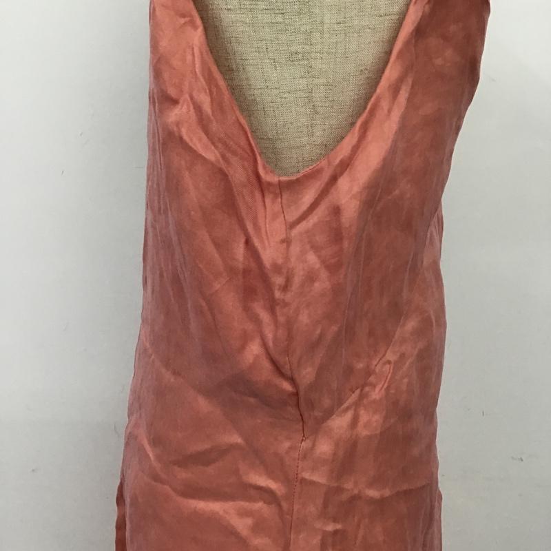 ザラ ZARA ワンピース ひざ丈スカート L 無地 桃 / ピンク /  レディース USED 古着 中古 10086228