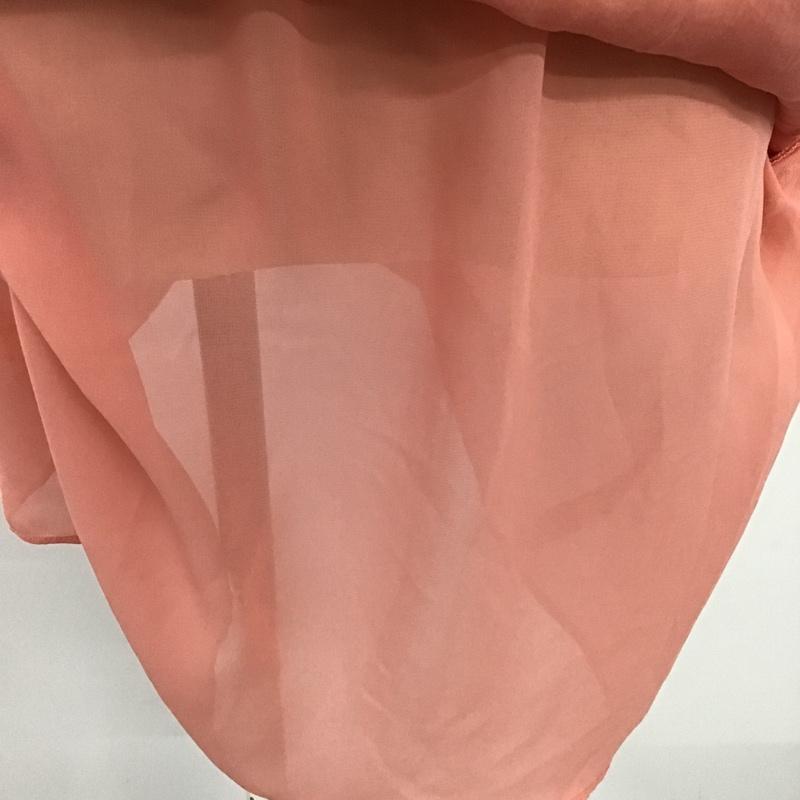 ザラ ZARA ワンピース ひざ丈スカート L 無地 桃 / ピンク /  レディース USED 古着 中古 10086228