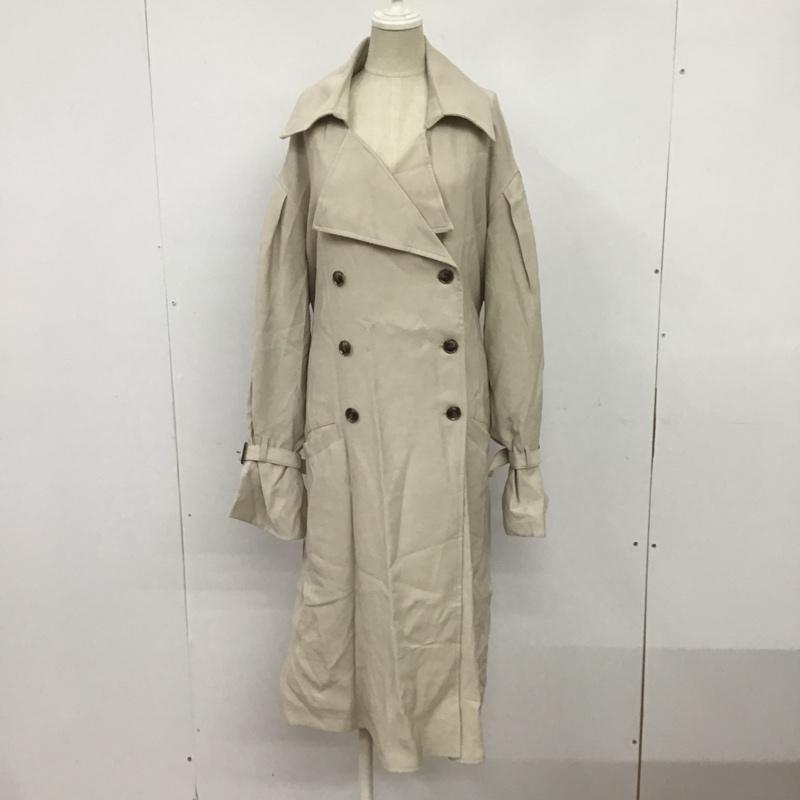 アプレジュール apres jour コート コート一般 FREE 無地 ベージュ / ベージュ /  レディース USED 古着 中古 10086250