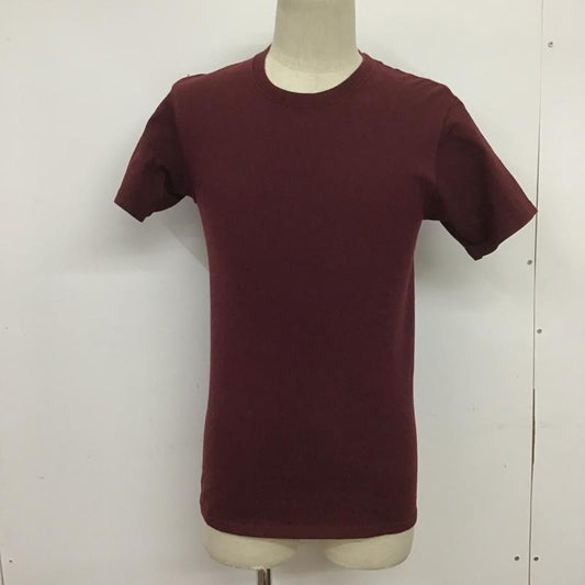 チャンピオン Campion Tシャツ 半袖 S 無地 ボルドー / ボルドー /  メンズ USED 古着 中古 10086252