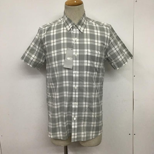 サタデーズサーフニューヨークシティー SATURDAYS SURF NYC シャツ、ブラウス 半袖 Esquina Oxford Plaid タグ付き ボタンダウン S チェック 白 / ホワイト / X 黒 / ブラック / X 灰 / グレー /  メンズ USED 古着 中古 10086278