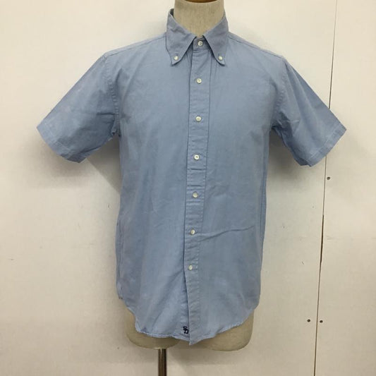 スタンダード カリフォルニア STANDARD CALIFORNIA シャツ、ブラウス 半袖 ボタンダウン 無地 水色 / ライトブルー /  メンズ USED 古着 中古 10086309