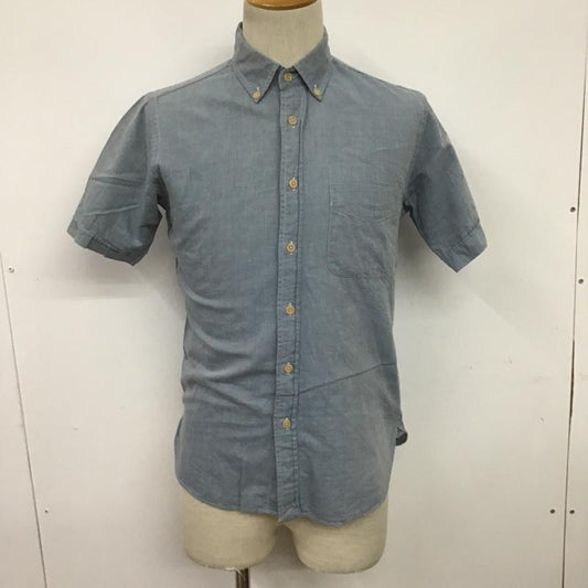 ビューティアンドユースユナイテッドアローズ BEAUTY&YOUTH UNITED ARROWS シャツ、ブラウス 半袖 1216-163-0434 ボタンダウン S  水色 / ライトブルー /  メンズ USED 古着 中古 10086312