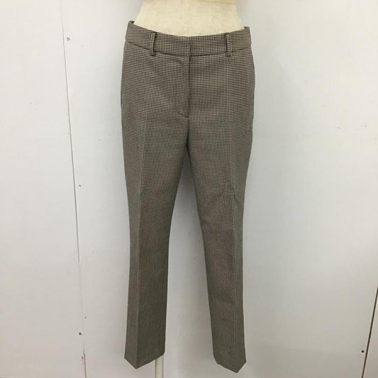 デミルクスビームス Demi-Luxe BEAMS ボトムス ボトムス 68-23-0352-126 クロップドパンツ 36 千鳥格子 ベージュ / ベージュ / X 茶 / ブラウン / X 黒 / ブラック /  レディース USED 古着 中古 10086341