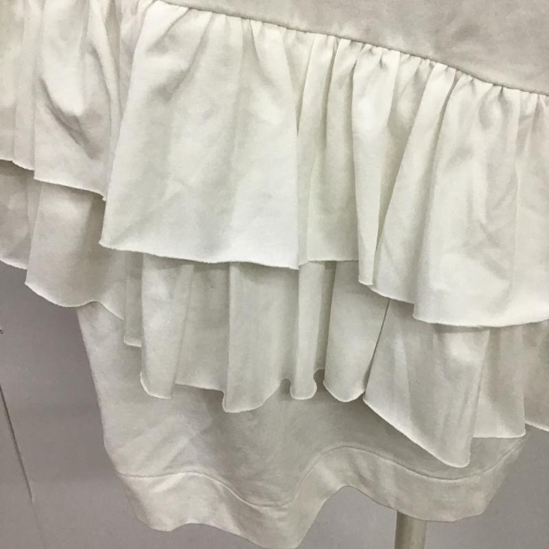 シップス SHIPS カットソー 半袖 38 無地 白 / ホワイト /  レディース USED 古着 中古 10086357