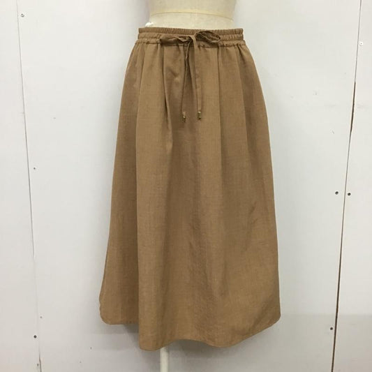 シンプリシテェ Simplicite スカート ロングスカート 無地 茶 / ブラウン /  レディース USED 古着 中古 10086359