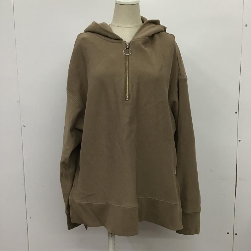 グリーンレーベルリラクシング green label relaxing パーカー 長袖 3612-199-2093 ハーフジップパーカー 無地 マルチカラー / マルチカラー /  レディース USED 古着 中古 10086369