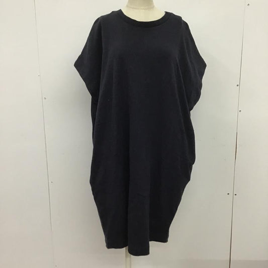 サニーレーベルアーバンリサーチ Sonny Label URBAN RESEARCH ワンピース ひざ丈スカート FREE 無地 紺 / ネイビー /  レディース USED 古着 中古 10086378