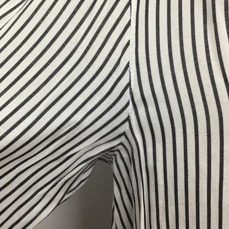 ナチュラルビューティーベーシック NATURAL BEAUTY BASIC カットソー 長袖 L ストライプ マルチカラー / マルチカラー /  レディース USED 古着 中古 10086380