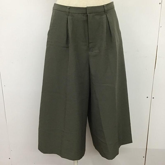 インデックス index パンツ スラックス M 無地 カーキ / カーキ /  レディース USED 古着 中古 10086384