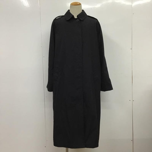 古着 USED コート コート一般 無地 黒 / ブラック /  メンズ USED 古着 中古 10086413