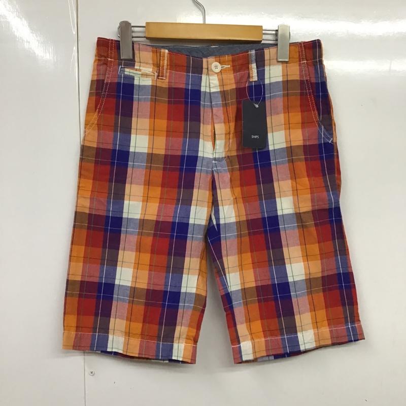 シップス SHIPS パンツ ショートパンツ キッズ タグ付き M チェック マルチカラー / マルチカラー /  ボーイズ USED 古着 中古 10086470