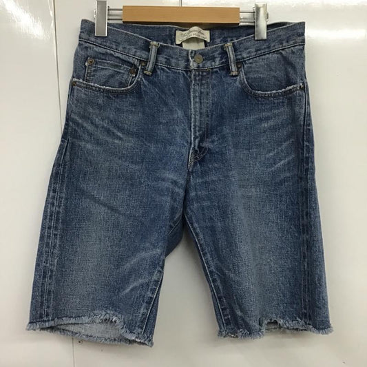 レミ レリーフ REMI RELIEF パンツ ショートパンツ 128390 デニム ハーフパンツ カットオフ S 無地 青 / ブルー /  メンズ USED 古着 中古 10086481