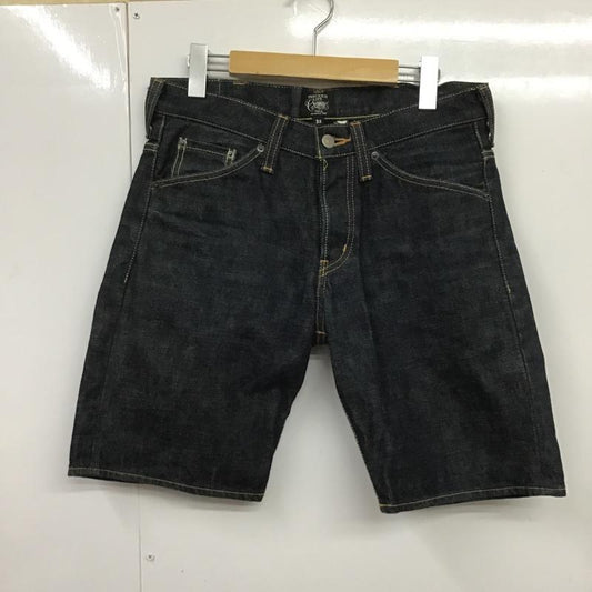 クライミー CRIMIE パンツ ショートパンツ C011-PT06 デニムハーフパンツ 32インチ 無地 インディゴ / インディゴ /  メンズ USED 古着 中古 10086482