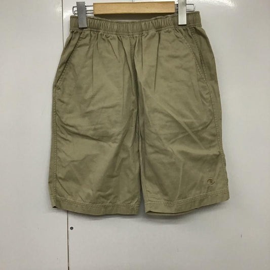 チャンピオン Champion パンツ ショートパンツ イージーパンツ S ロゴ、文字 ベージュ / ベージュ /  メンズ USED 古着 中古 10086488