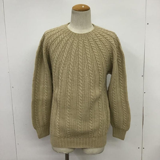 古着 USED ニット、セーター 長袖 cartle arche FREE 無地 アイボリー / アイボリー /  メンズ USED 古着 中古 10086542