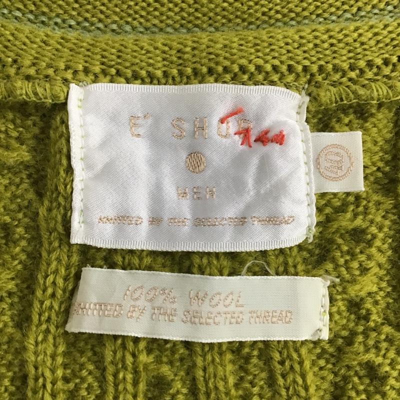 古着 USED ニット、セーター 長袖 40 無地 マルチカラー / マルチカラー /  メンズ USED 古着 中古 10086543