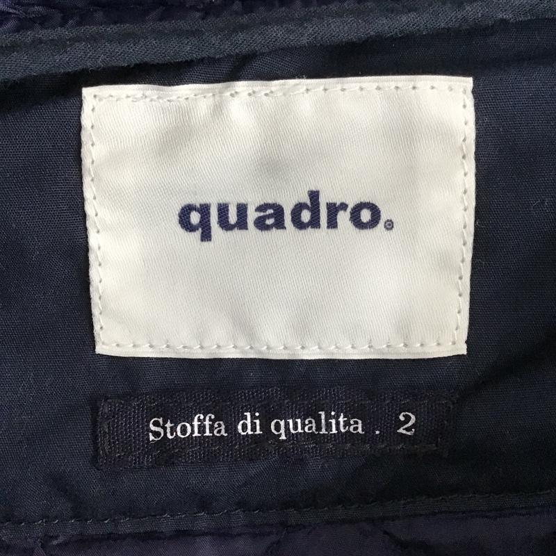クオドロ quadro ジャケット、上着 ジャンパー、ブルゾン M 無地 紺 / ネイビー /  メンズ USED 古着 中古 10086573