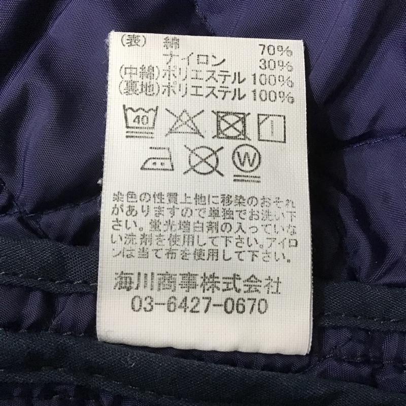 クオドロ quadro ジャケット、上着 ジャンパー、ブルゾン M 無地 紺 / ネイビー /  メンズ USED 古着 中古 10086573