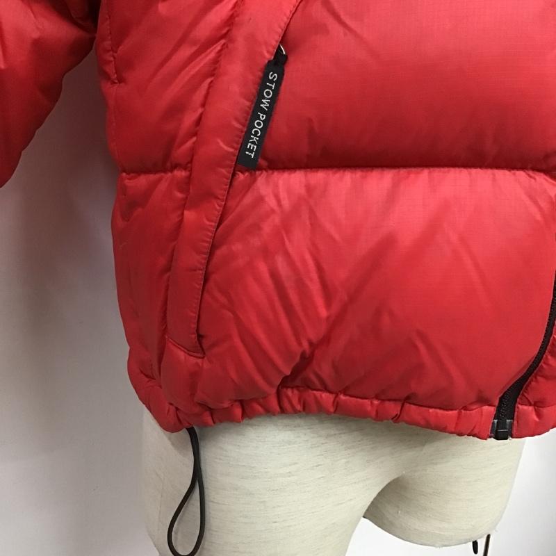 ザノースフェイス THE NORTH FACE ジャケット、上着 ダウンジャケット M 無地 赤 / レッド /  メンズ USED 古着 中古 10086603