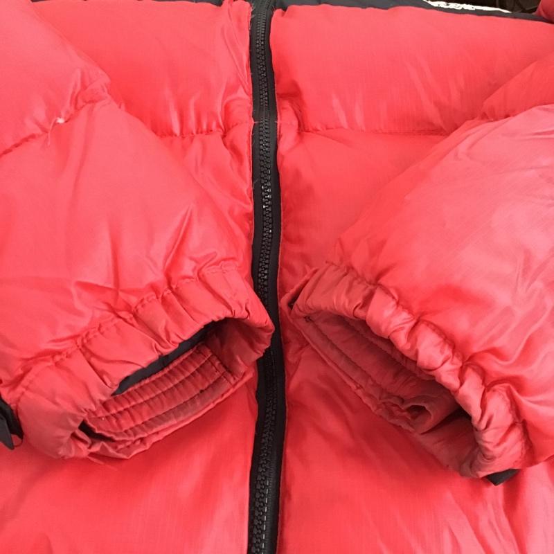 ザノースフェイス THE NORTH FACE ジャケット、上着 ダウンジャケット M 無地 赤 / レッド /  メンズ USED 古着 中古 10086603