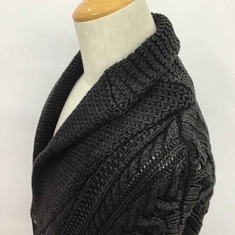 デニムアンドサプライラルフローレン DENIM & SUPPLYRALPHLAUREN カーディガン 長袖 M 無地 黒 / ブラック /  メンズ USED 古着 中古 10086649