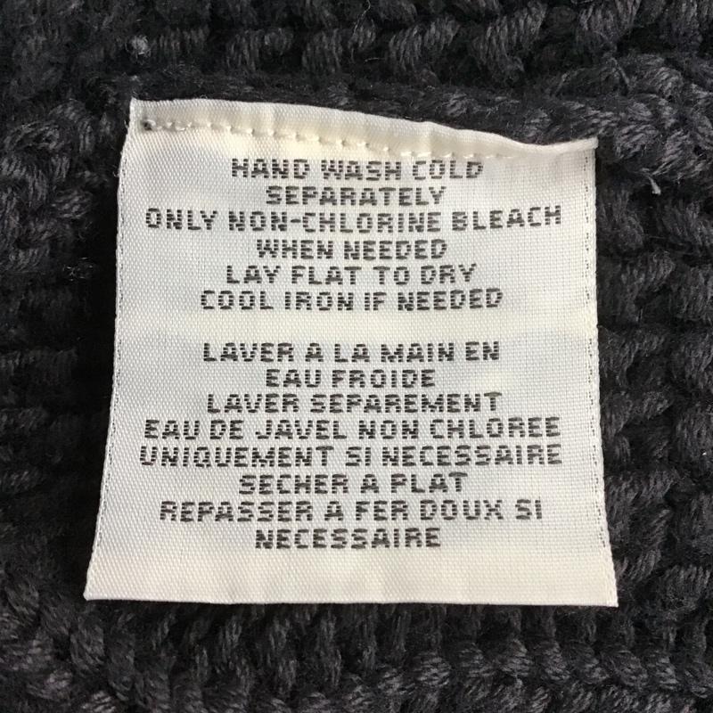 デニムアンドサプライラルフローレン DENIM & SUPPLYRALPHLAUREN カーディガン 長袖 M 無地 黒 / ブラック /  メンズ USED 古着 中古 10086649