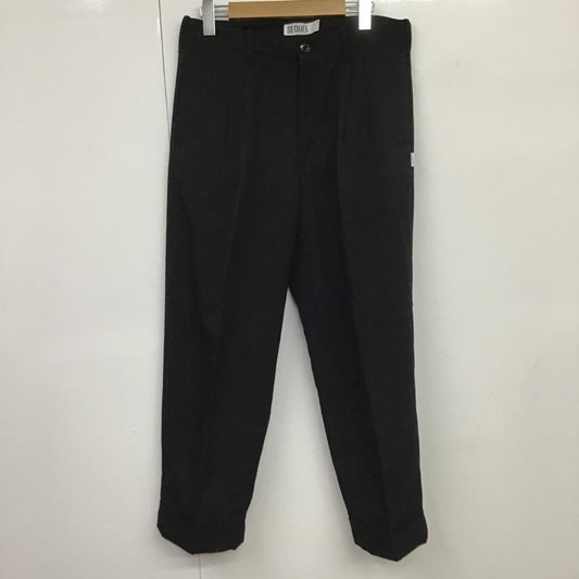シークエル SEQUEL パンツ スラックス M 無地 黒 / ブラック /  メンズ USED 古着 中古 10086725