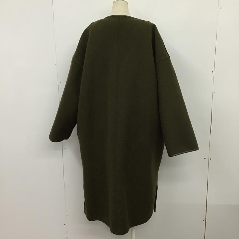 サマンサモスモス Samansa Mos2 コート コート一般 1303741 4WAY パイピングコート FREE 無地 カーキ / カーキ /  レディース USED 古着 中古 10086808