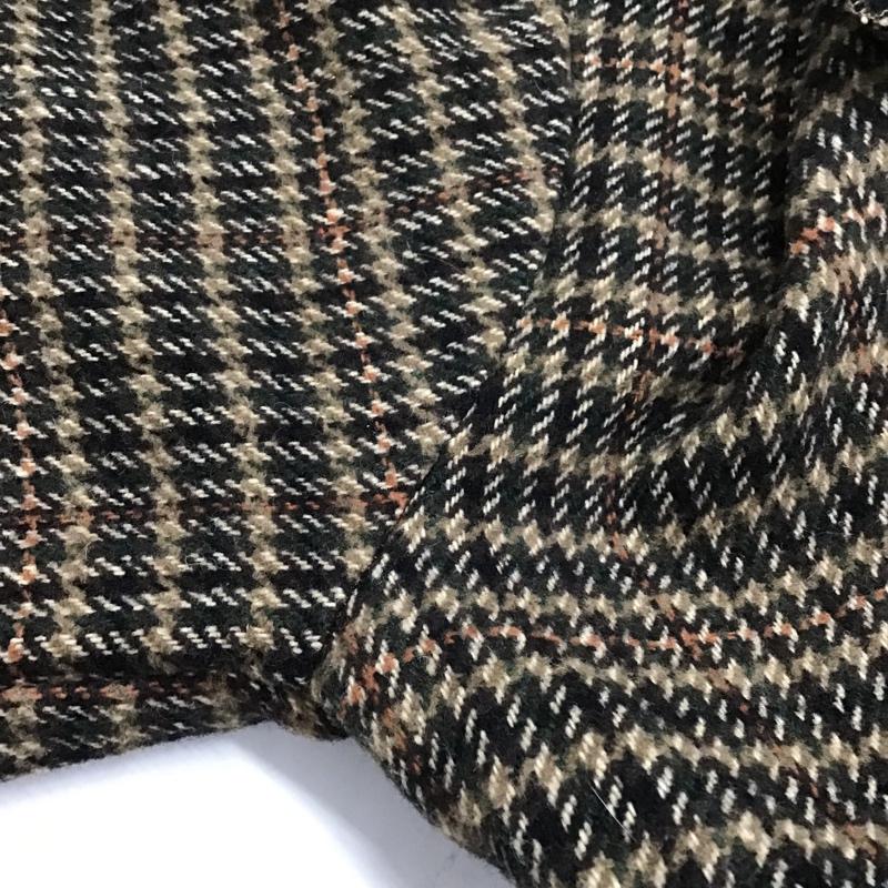 カスタネ Kastane カットソー 長袖 K194514-21 Vネック FREE チェック 黒 / ブラック / X 茶 / ブラウン / X ベージュ / ベージュ / X 橙 / オレンジ / X 緑 / グリーン /  レディース USED 古着 中古 10086822