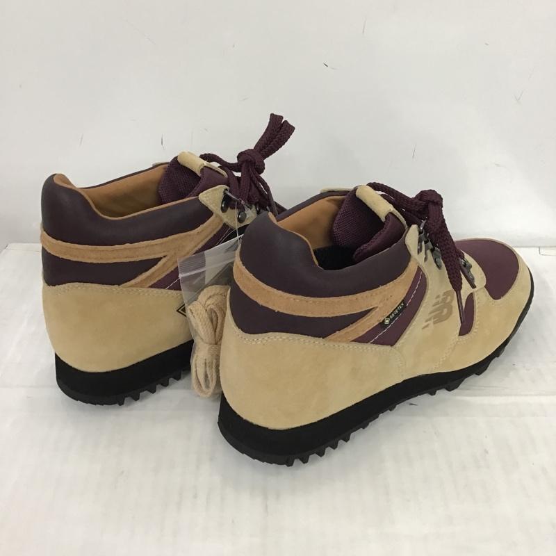 ニューバランス New Balance スニーカー スニーカー URAINXA1 GORE-TEX 27.5cm 箱有 27.5cm ロゴ、文字 ベージュ / ベージュ / X 紫 / パープル / X 黒 / ブラック /  メンズ USED 古着 中古 10086977